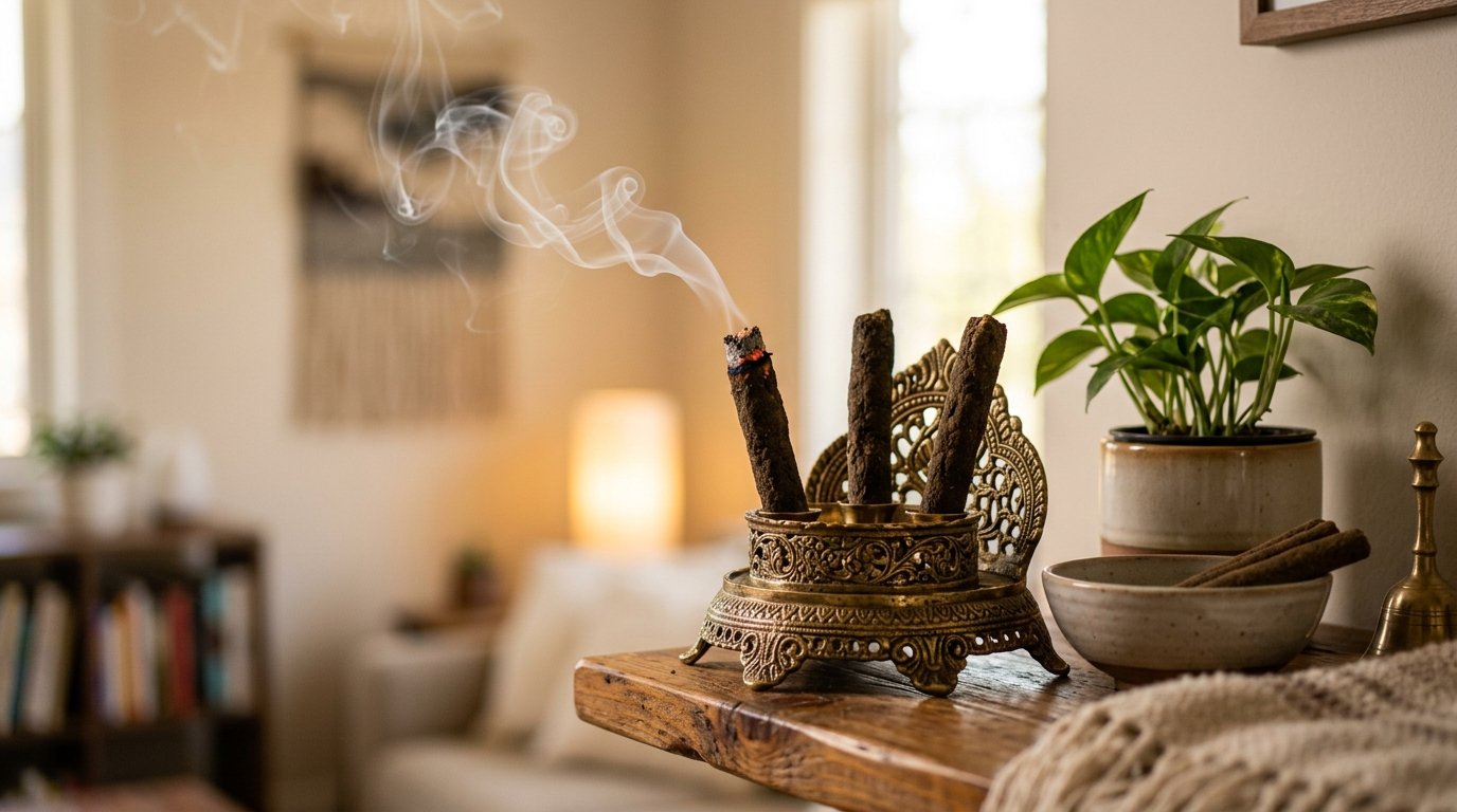 Creating a Positive Aura in Your Home with Dhoop Sticks